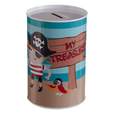 Round Money Tin
