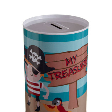 Round Money Tin