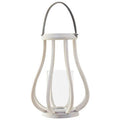 Curved Wood Lantern