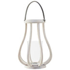 Curved Wood Lantern