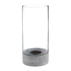Hurricane Hammered Small Candle Holder