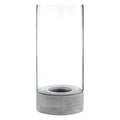 Hurricane Hammered Small Candle Holder