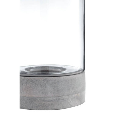 Hurricane Hammered Small Candle Holder