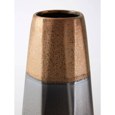 Large Metallic Vase