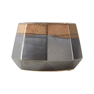 Small Metallic Planter