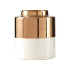 Polished Small Metallic Vase