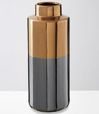 Grey Large Metallic Vase