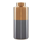 Grey Large Metallic Vase