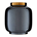 Black Metallic Vase