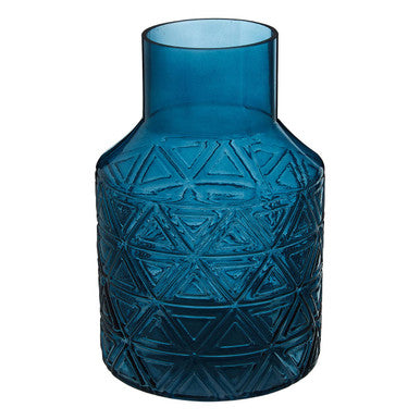 Blue Glass Vase