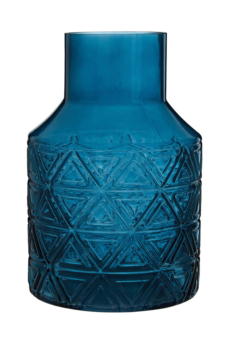 Blue Glass Vase