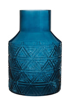 Blue Glass Vase