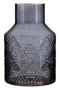 Grey Glass Vase