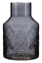 Grey Glass Vase