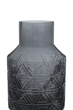 Grey Glass Vase
