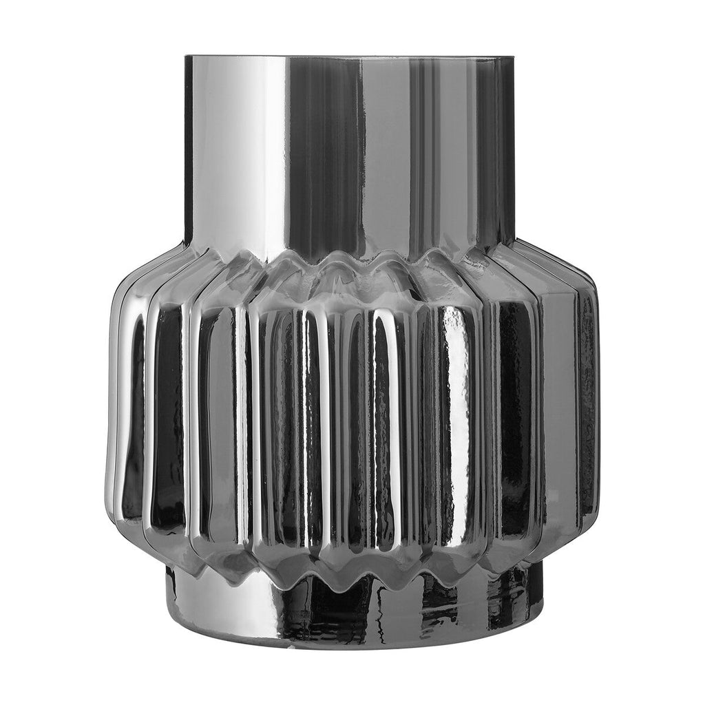 Silver Small Glass Vase