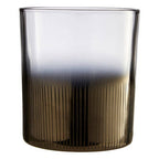 Silver Glass Tealight Holder
