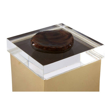 Black Agate Small Trinket Box