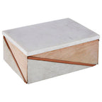 Cowhide Large Trinket Box
