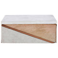 Cowhide Large Trinket Box