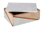 Cowhide Large Trinket Box