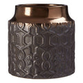 Grey Textured Large Planter