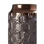 Grey Textured Large Planter