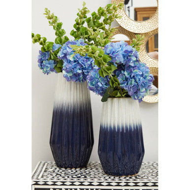 Small Ombre Vase in Blue | Azul