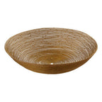 Brass Wire Gold Finish Decorative Bowl