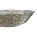 Nickel Wire Silver Decorative Bowl