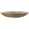 Nickel Twisted Metal Small Decorative Bowl