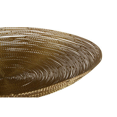 Brass Twisted Wire Decorative Plate