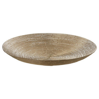 Nickel Twisted Wire Decorative Plate