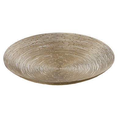 Nickel Twisted Wire Decorative Plate