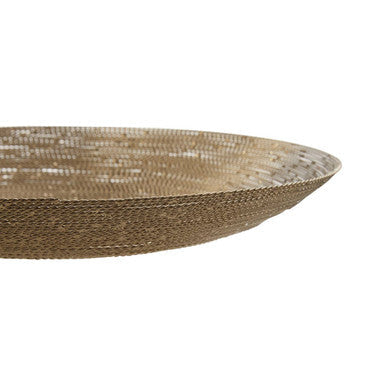 Nickel Twisted Wire Decorative Plate
