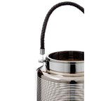 Small Nickel Stripe Lantern