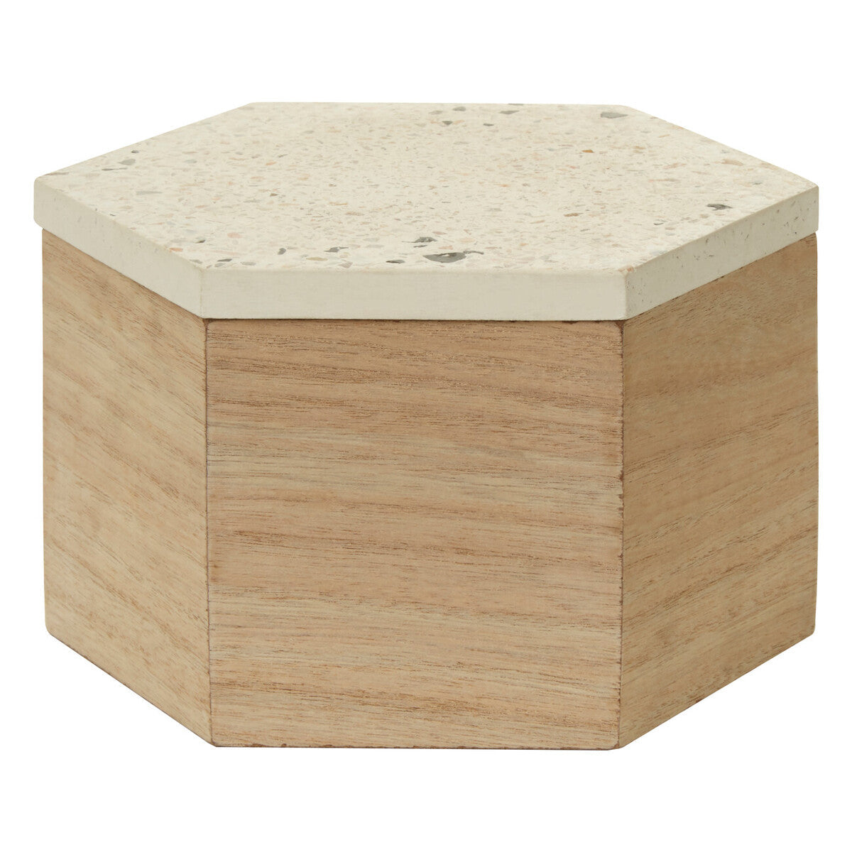 Large Terrazzo Lid Trinket Box
