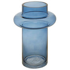Small Blue Glass Vase