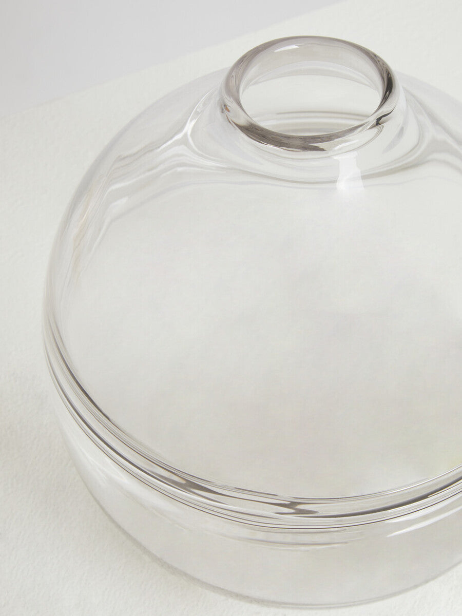 Clear Glass Vase