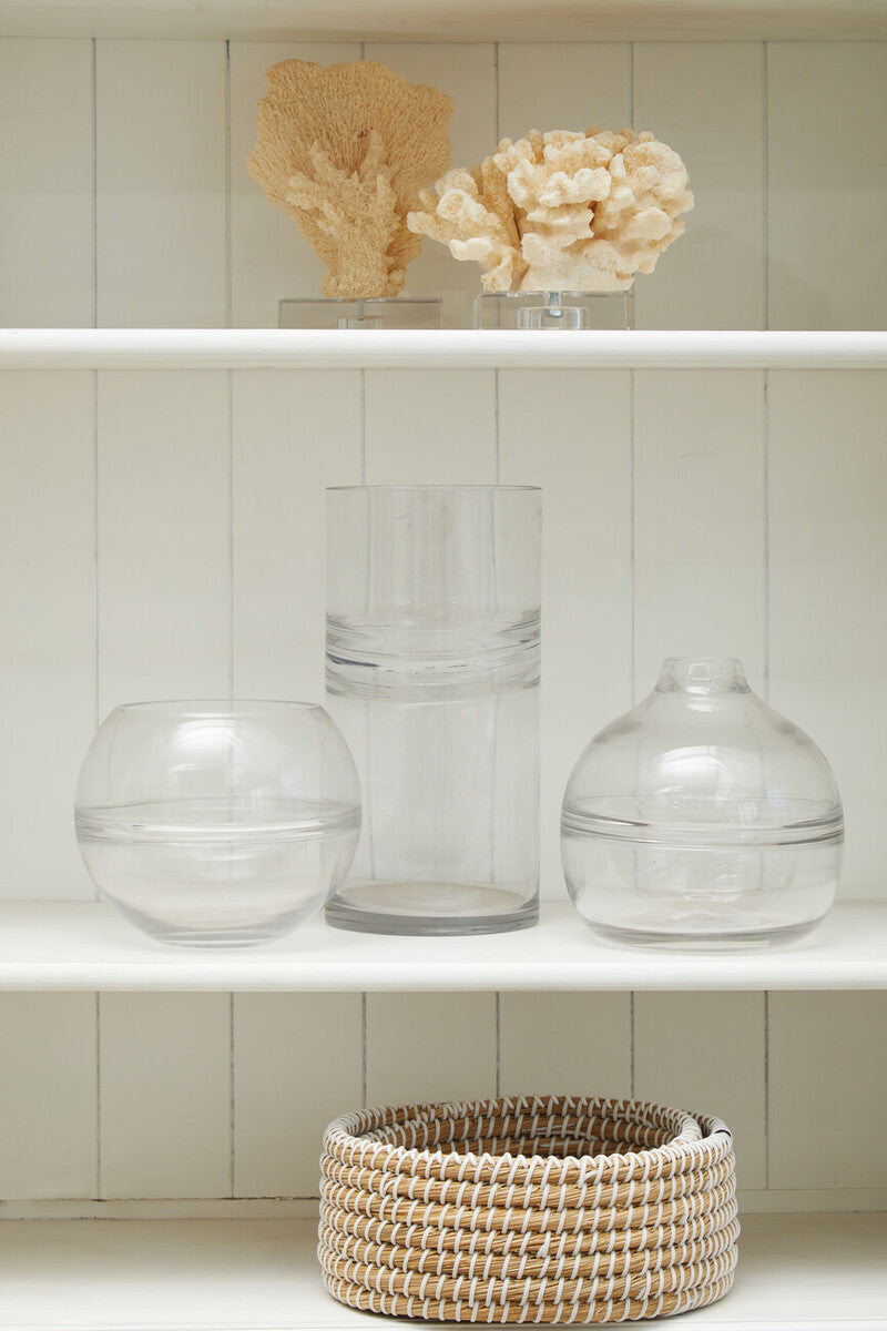 Clear Glass Vase