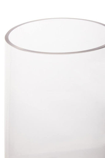 Large Textured Ombre Glass Vase