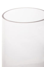 Large Textured Ombre Glass Vase