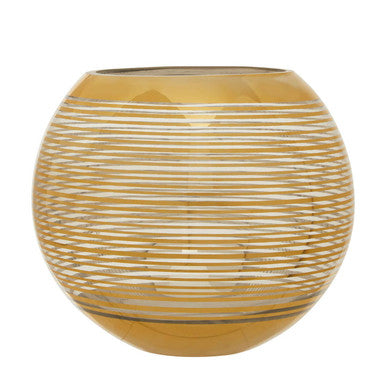 Large Rounded Stripe Vase