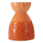 Medium Coral Face Vase