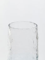 Large Blue Ombre Glass Vase