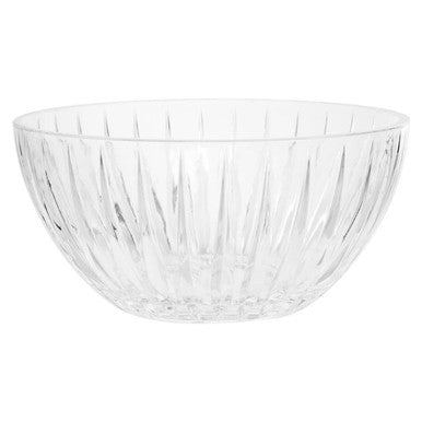 Crystal Large Clear Bowl