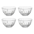 Set of 4 Crystal Small Bowls