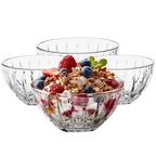 Set of 4 Crystal Small Bowls