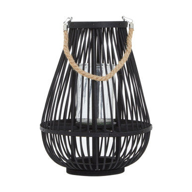 Small Black Bamboo Lantern