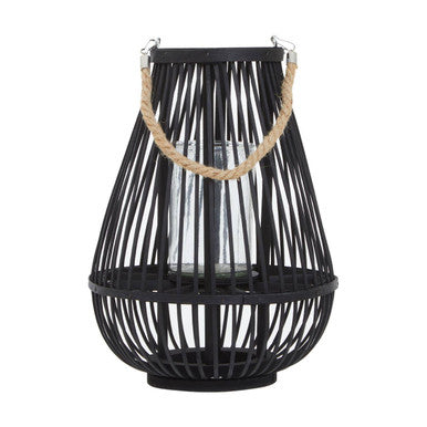 Small Black Bamboo Lantern